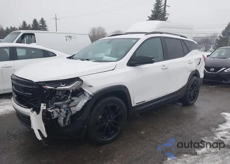 2019 GMC Terrain Sle from USA, damaged, VIN 3GKALTEV2KL270083